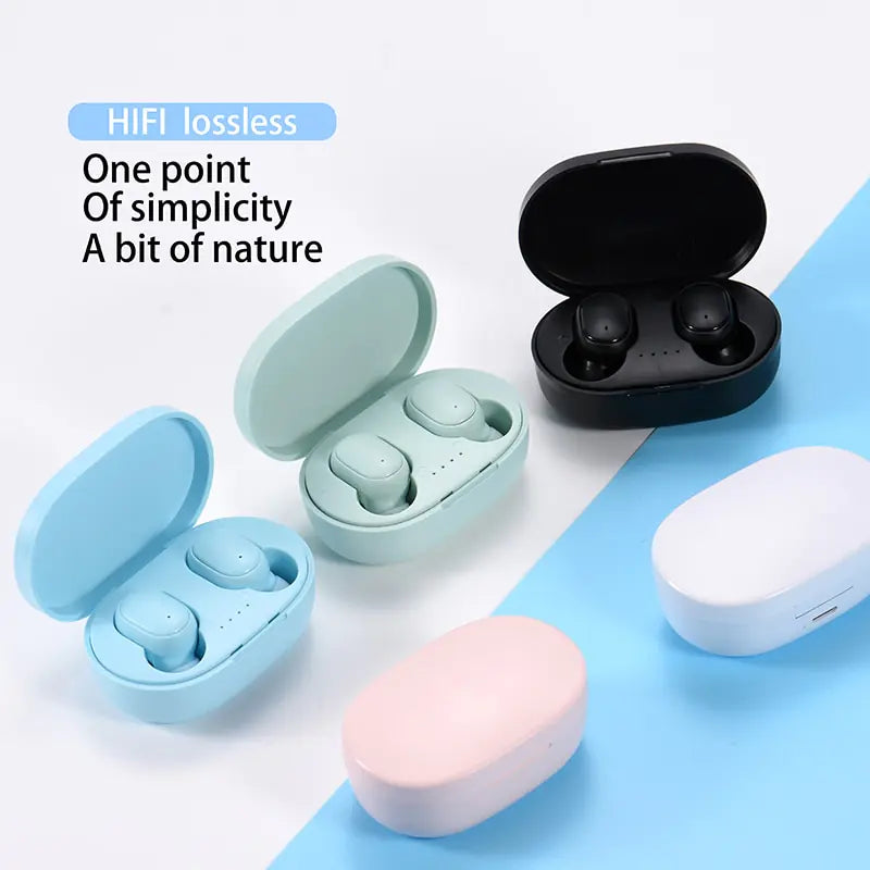 Candy Colored Wireless Bluetooth Earphones